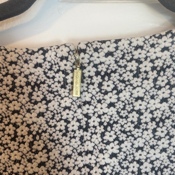 Michael Kors Black and White Floral Mini Dress - Picture 4 of 7
